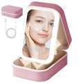 LED Makeup Box with Adjustable Light-Up Mirror